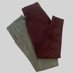 2 pair Danskin Cropped Leggings Size XL